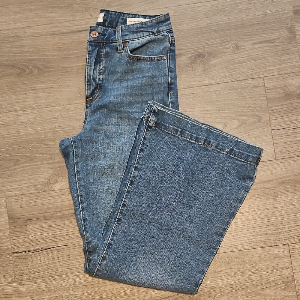 Jessica Simpson Blue Wide Leg Jeans